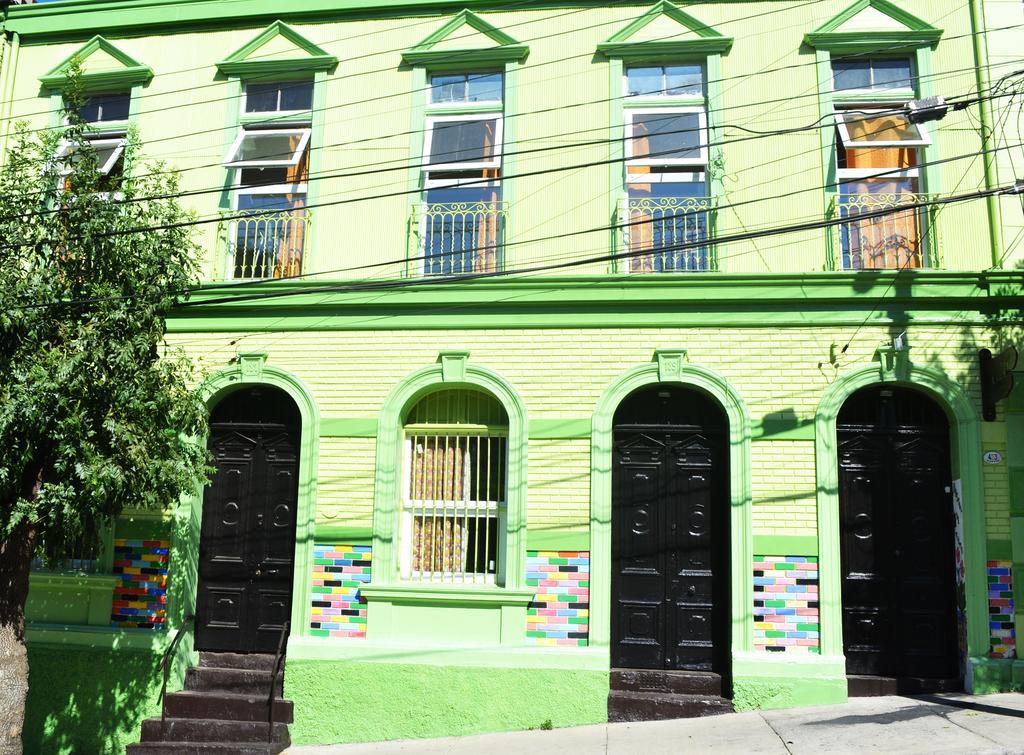 La Casa Piola Hostel Valparaiso Luaran gambar